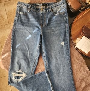 Maurices Size L pull-on Jeans